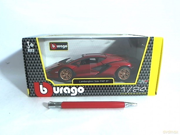 BBU 1:24 Lamborghini Sian FKP37 Red 21099RD 02702