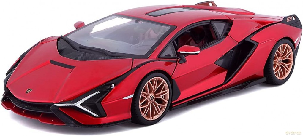 BBU 1:24 Lamborghini Sian FKP37 Red 21099RD 02702