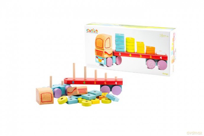 CUBIKA ciężarówka z figurami geometrycznymi LM-13 13425