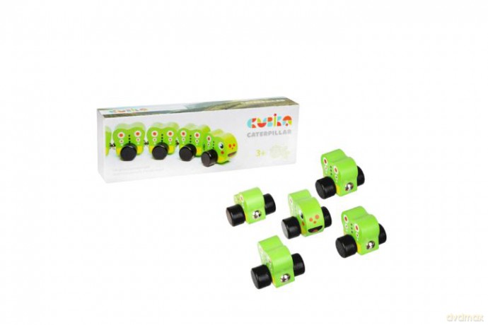 CUBIKA drewniana gąsienica 15405