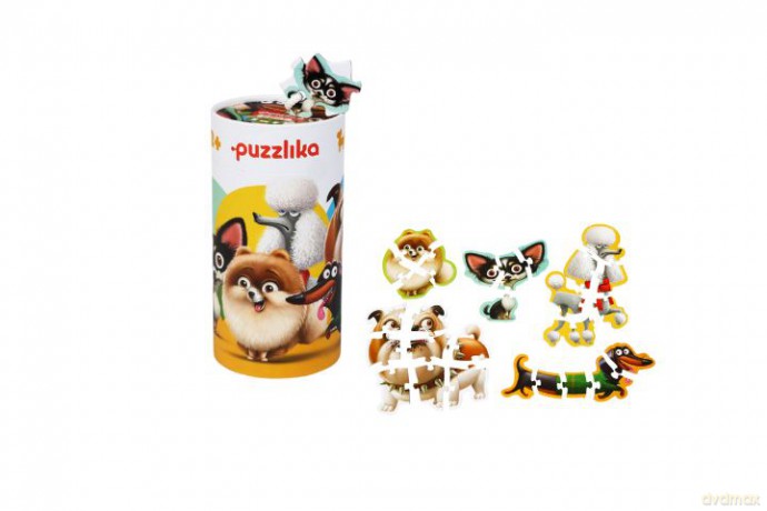CUBIKA puzzle drewniane 5w1 Psy 14248
