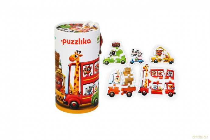 CUBIKA puzzle drewniane samochody 13784