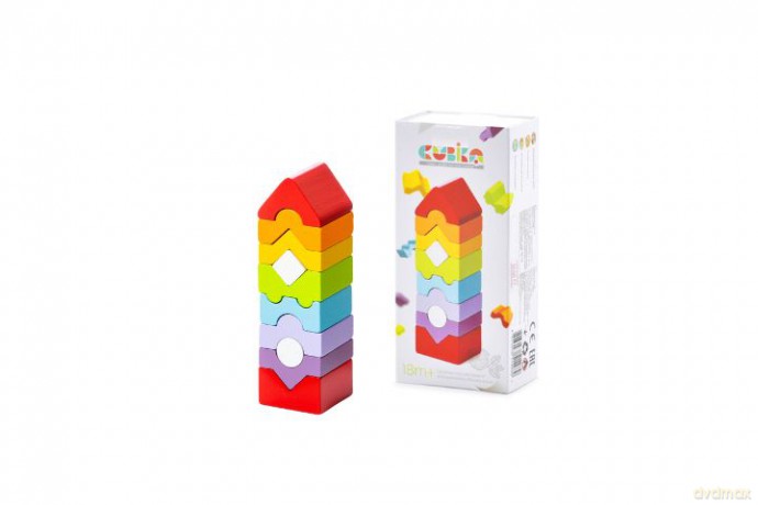 CUBIKA wieża drewniana LD-10 14989