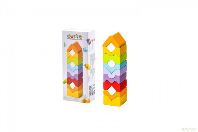 CUBIKA wieża drewniana LD-11 14996