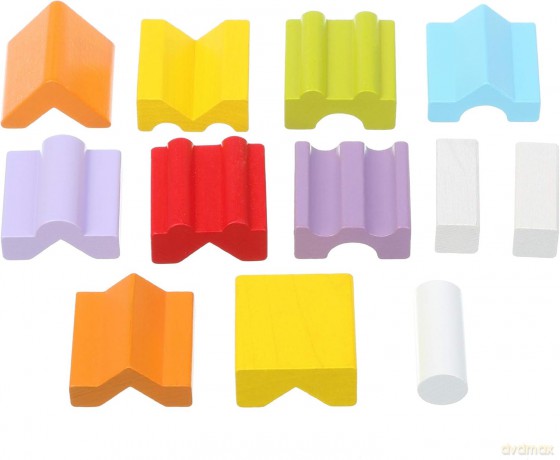 CUBIKA wieża drewniana LD-11 14996