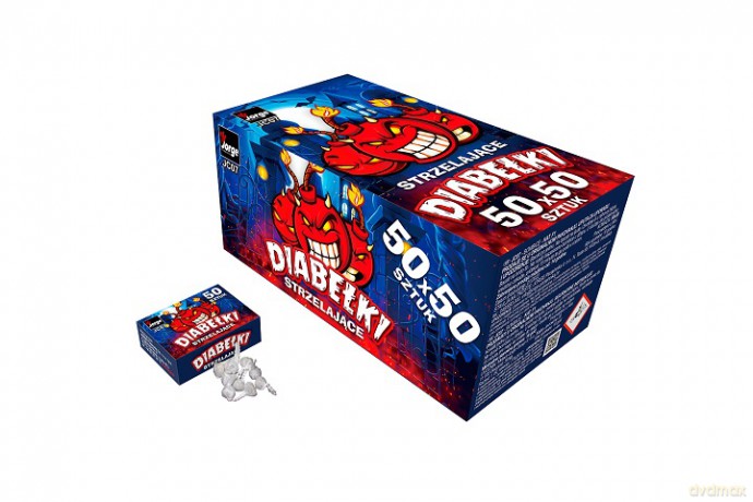 Diabełki 50 szt JC07 mini 50opak/box 40155