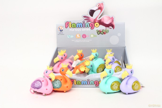 Flaming z naciągiem świecący 12/opak BZ9316 09316