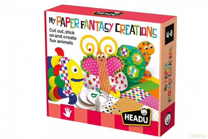 HEADU Papierowe fantazje wycinaj i składaj 54198