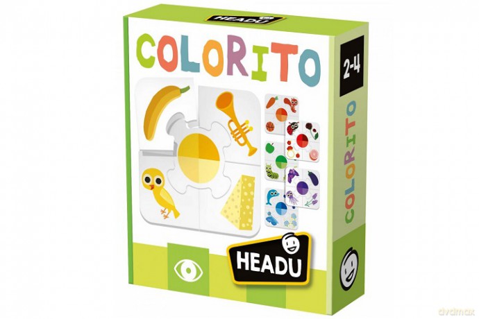 HEADU Pierwsze puzzle-łączenie kolorami 2-4 54938