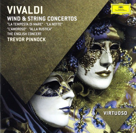 Trevor Pinnock: Vivaldi Wind And String Concertos (Virtuoso) [CD]