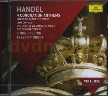 Simon Preston: Handle 4 Coronation Anthems (Virtuoso) [CD]