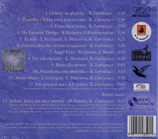 Kasia Zawieracz: To Co Lubie (digipack) [CD]