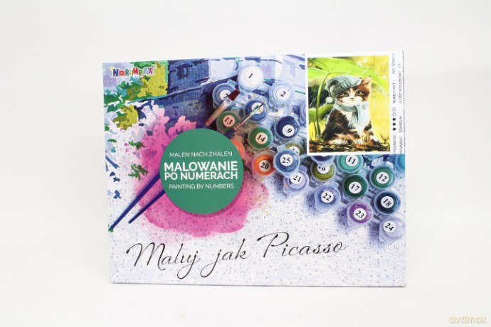 Malowanie po nr 30X40 Kotek 1008273 82732