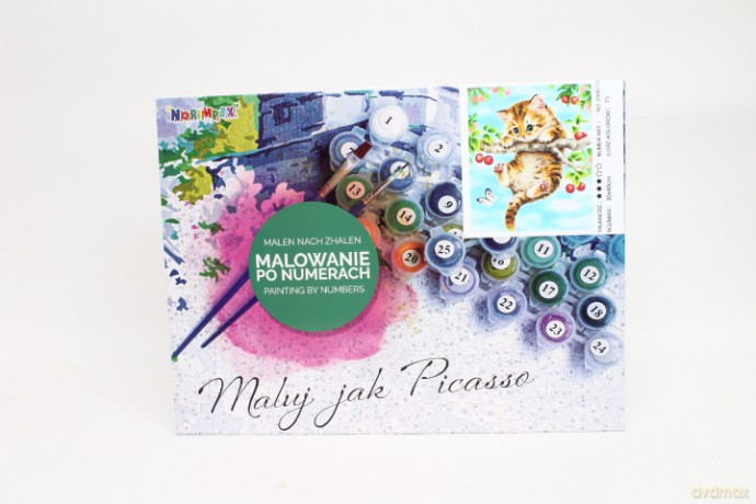 Malowanie po nr 30X40 Kotek 1008274 82749