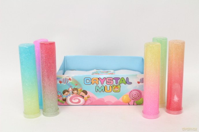 Masa slime brokat tuba 12szt/box PG5436 54365
