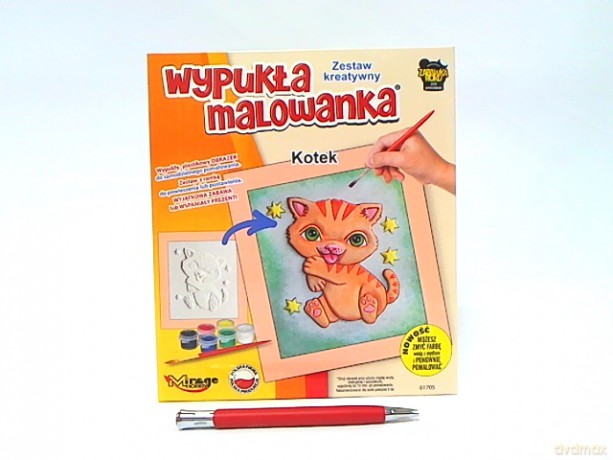 Mirage milusie Kotek wypukła malowanka 61705