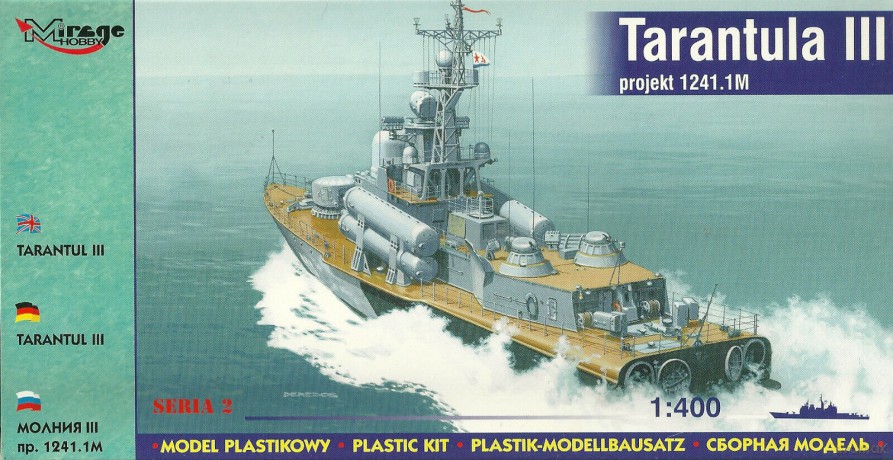 Mirage zest.d/sklej.Okręt Tarantul III S02 40230