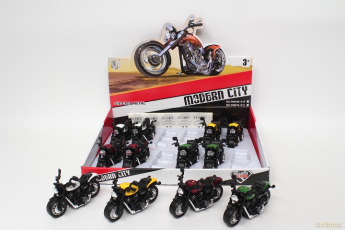 Motocykl metalowy 08339 36239