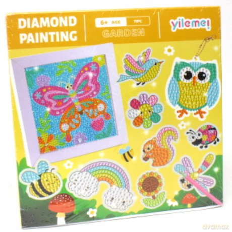 Mozaiki diamentowe brelok 11szt 1008193