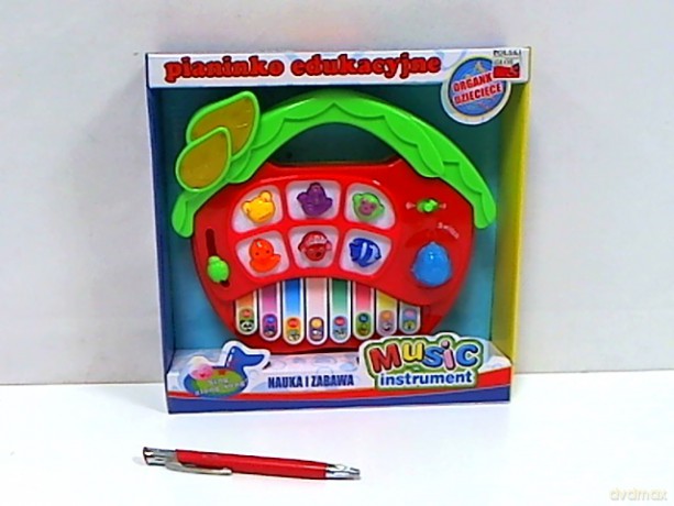Pianinko na baterie j.polski 0824E 70199