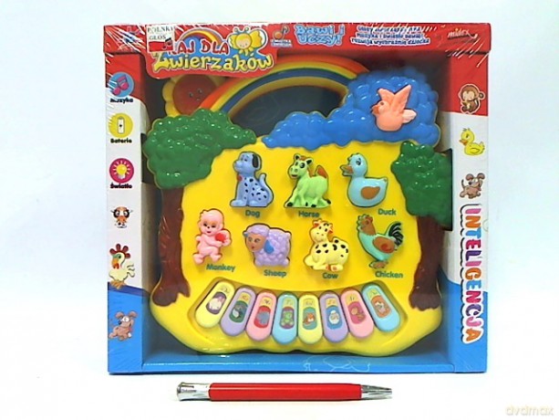 Pianinko na baterie polski mod dźw 0464I 70182