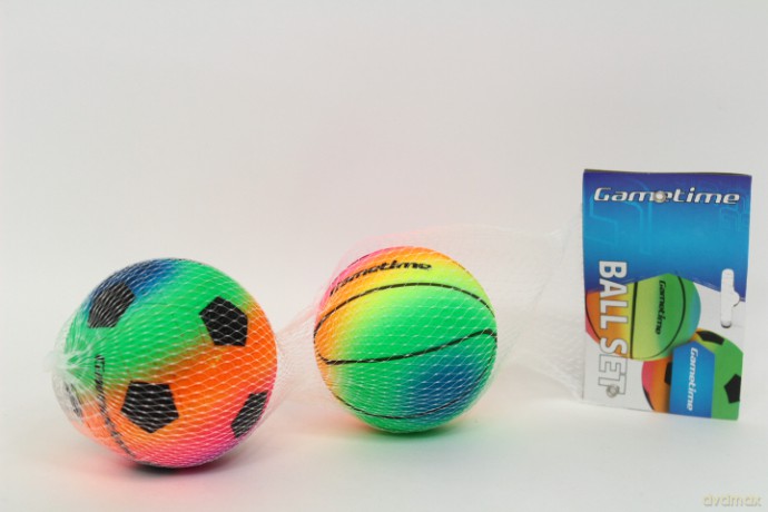Piłka 10 cm 2 szt/2wz 720265 49236