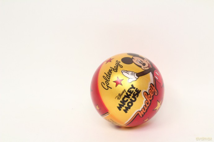 Piłka 14 cm MickeyMouse 12szt w torbie 34452 31001