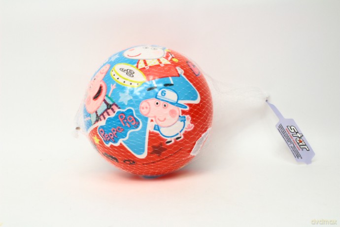 Piłka 23 cm Świnka Peppa w siatce 3055 34174 30554