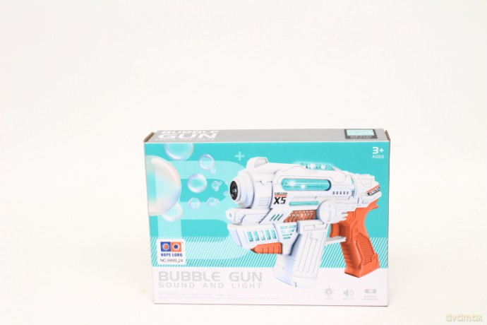 Pistolet na bańki św/dźw 1007498 74980