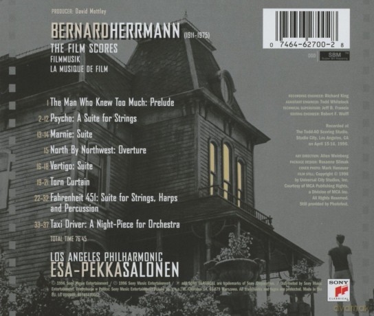 Los Angeles Philharmonic: Herrmann - The Film Scores [CD]