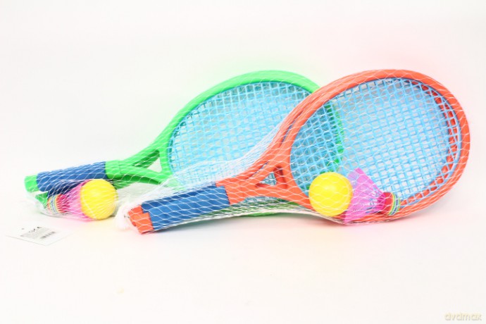 Rakietki 49cm zestaw z lotką i piłką BGR0324 90324