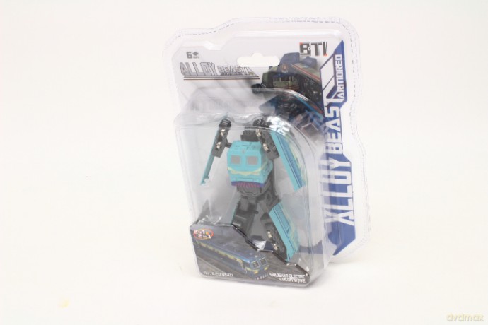 Robot pociąg 10 cm metal H13280 39085
