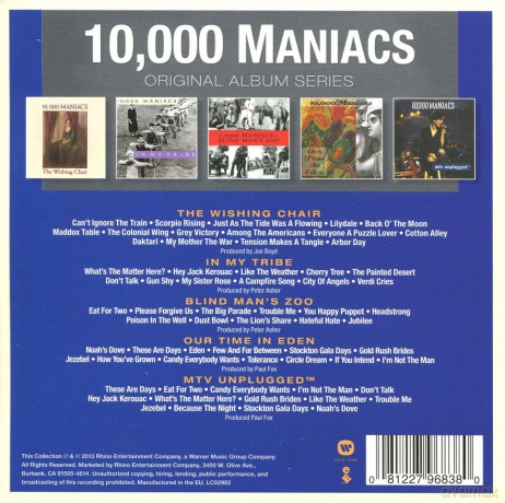 10.000 Maniacs: Original Album Series [5CD]
