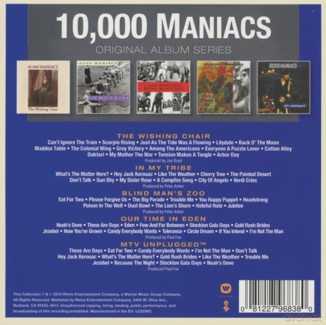 10.000 Maniacs: Original Album Series [5CD]