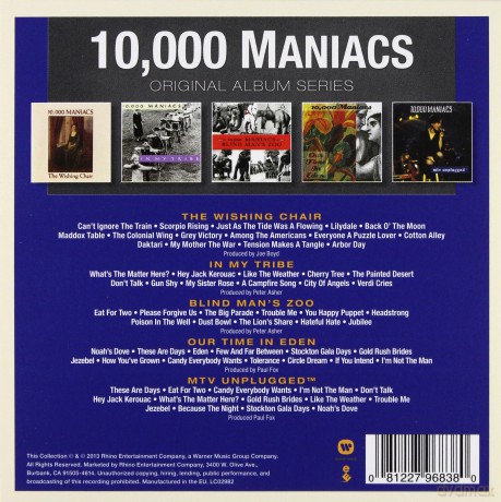 10.000 Maniacs: Original Album Series [5CD]
