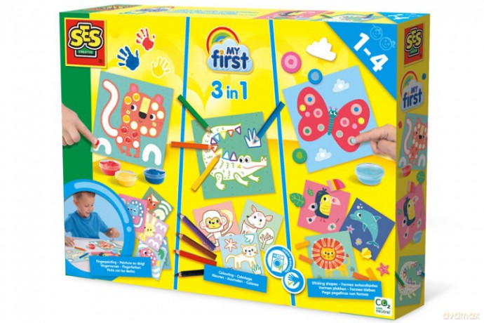 SES 3w1 My first Malowanie palcami set 14489 44890