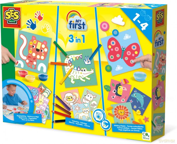 SES 3w1 My first Malowanie palcami set 14489 44890