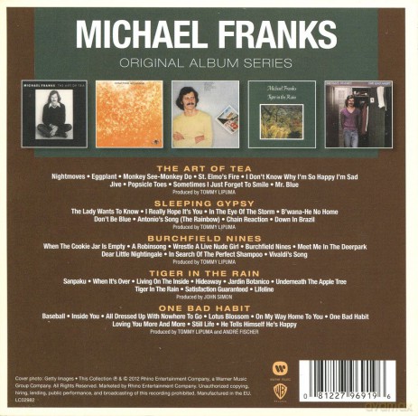 Michael Franks: Original Album Series [5CD]