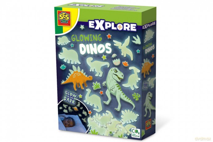 SES Expolre Świecące w ciemności dinozaury 25127 51277