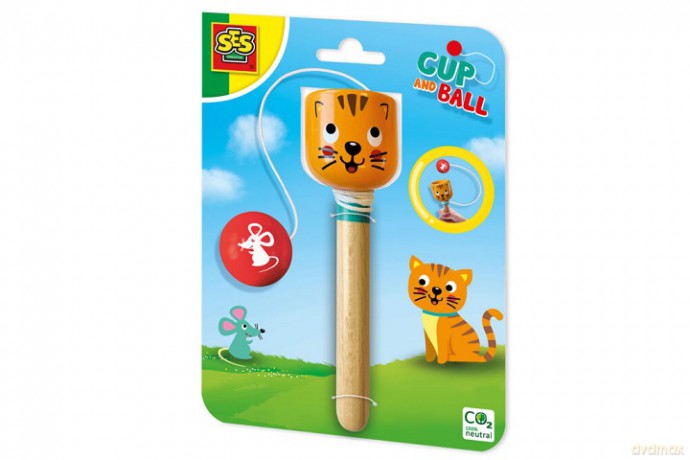 SES Gra Cup_Ball łap kulkę - kot 02303 23034