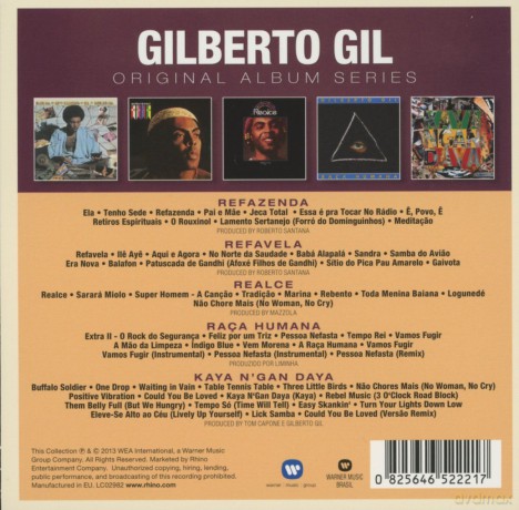 Gilberto Gil: Original Album Series [5CD]