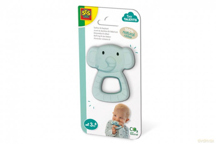 SES Gryzak słonik 100% kauczuk natur.13163 31630