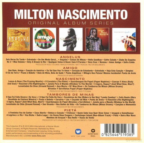 Milton Nascimento: Original Album Series [5CD]
