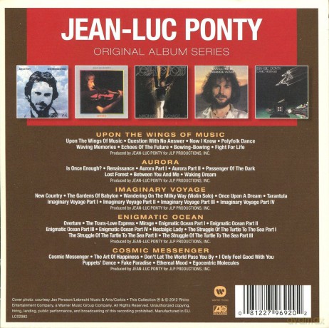 Jean Luc Ponty: Original Album Series [5CD]