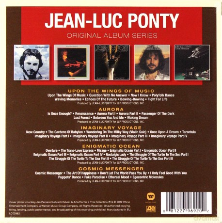 Jean Luc Ponty: Original Album Series [5CD]