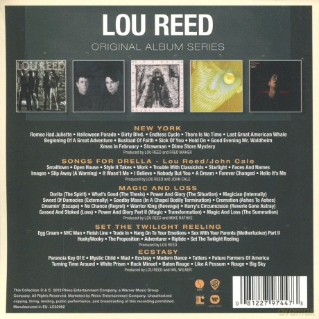 Lou Reed: Original Album Series [5CD]