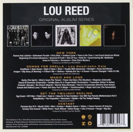 Lou Reed: Original Album Series [5CD]