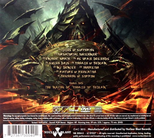 Suffocation: Pinnacle Of Bedlam (digipack) [CD]+[DVD]