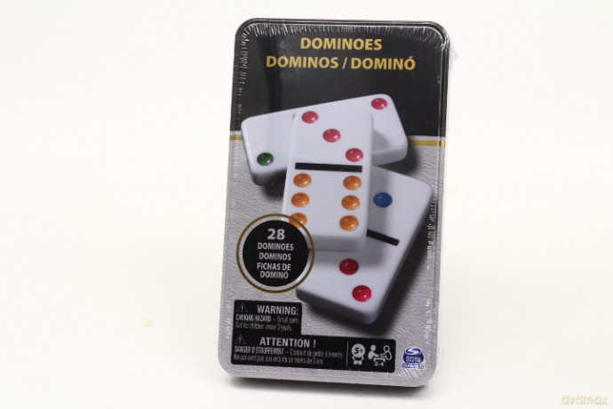 SPIN Gra Domino puszka metal 6033156 /6