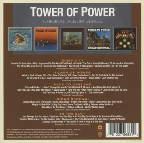 Tower Of Power: Original Album Series [5CD]